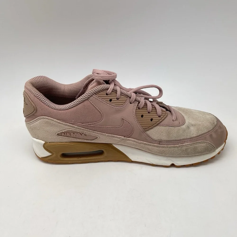 Nike Sneakers Womens 11 Air‎ Max 90 SE 881105-601 Pink Athletic Casual Shoes